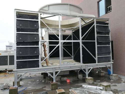 冷卻塔廠家教你如何維護工業冷卻塔(冷卻塔機組的工作原理圖)