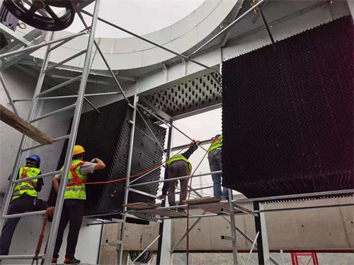 冷卻塔內部結構圖(火電冷卻塔內部結構圖)