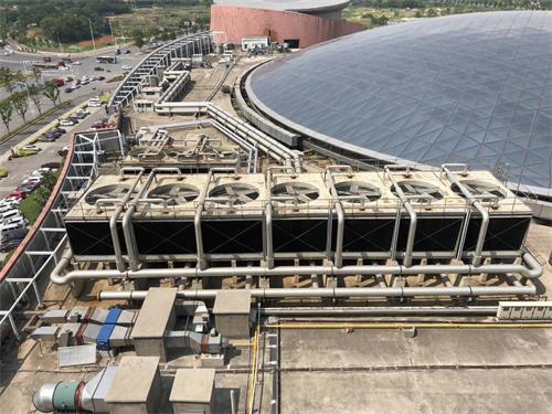 高溫圓形冷卻塔與普通圓形冷卻塔的區別,寶雞圓形高溫冷卻塔填料