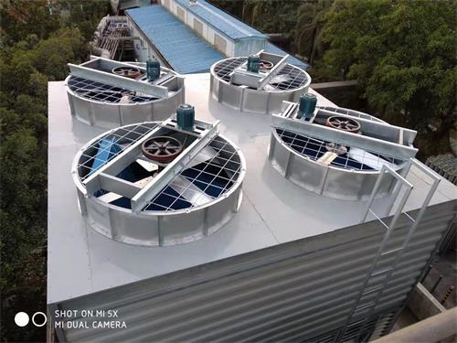 工業冷卻塔的分類,冷卻塔的分類和組成