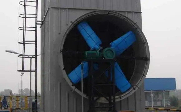 鼓風(fēng)式冷卻塔工作原理 鼓風(fēng)式冷卻塔工作原理